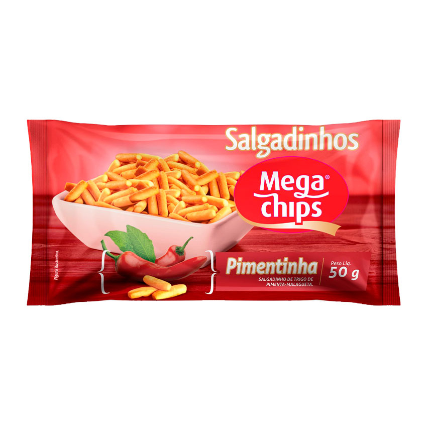 Salgadinho de Trigo Pimentinha 50g