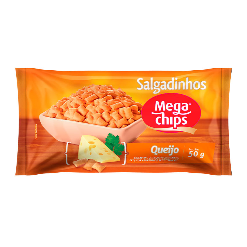 Salgadinho de Trigo Queijo 50g