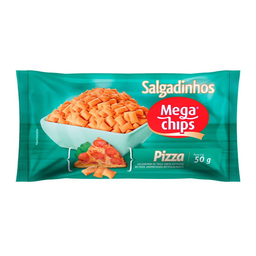 Salgadinho de Trigo Pizza 50g