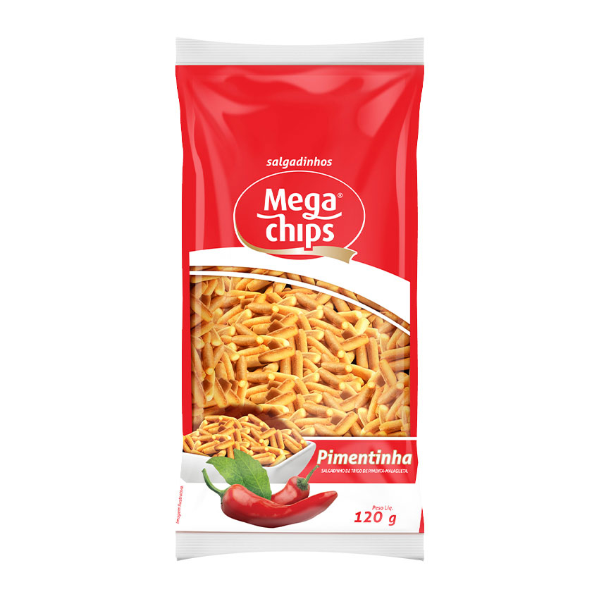 Salgadinho de Trigo Pimentinha 120g