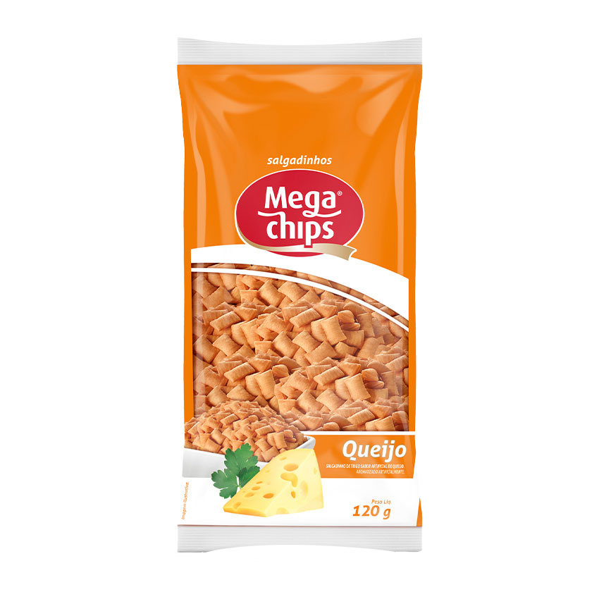 Salgadinho de Trigo Queijo 120g