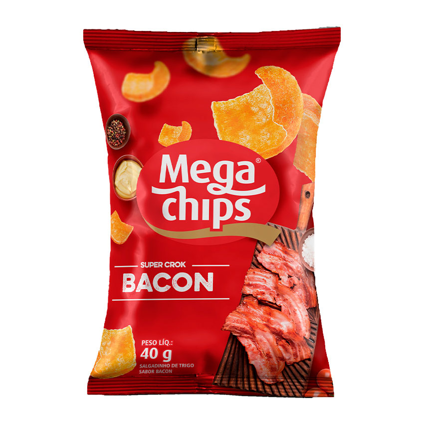 Salgadinho de Trigo Sabor Bacon 40g