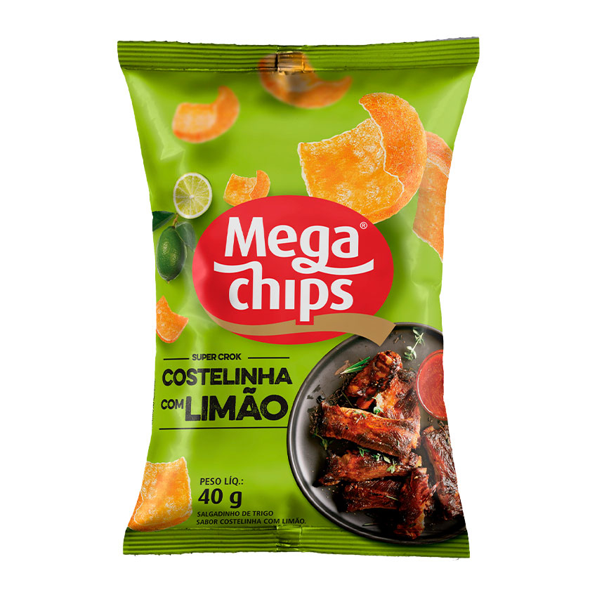 Salgadinho de Trigo Sabor Costelinha com Limão 40g