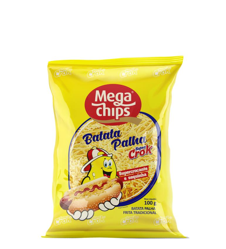 Batata Palha Frita Tradicional Super Crok 100g 