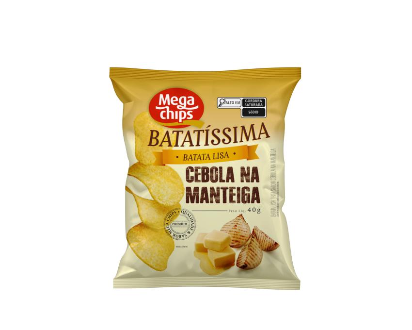 Batata Lisa Sabor Cebola na Manteiga 40g