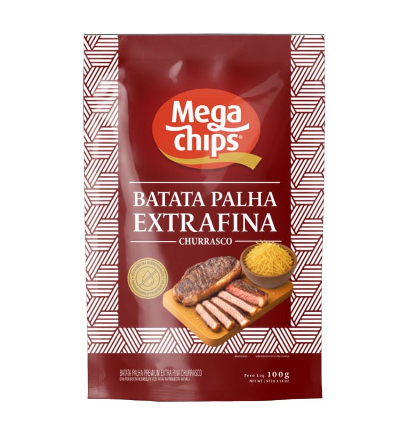 Batata Palha Extrafina Premium Churrasco 100g