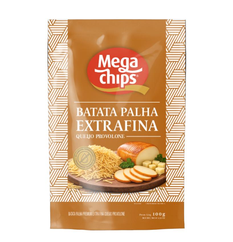 Batata Palha Extrafina Premium Queijo Provolone 100g